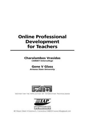 cover image of Online Professional Development for Teachers